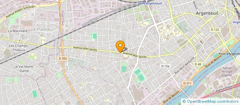 localisation de l'entreprise MONSIEUR REMI OUAREZKI  ARGENTEUIL