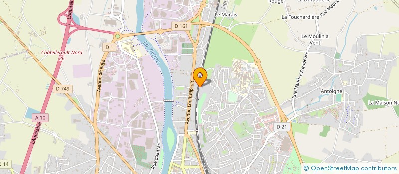 localisation de l'entreprise MONSIEUR REMI OUVRARD  BONNEUIL-MATOURS