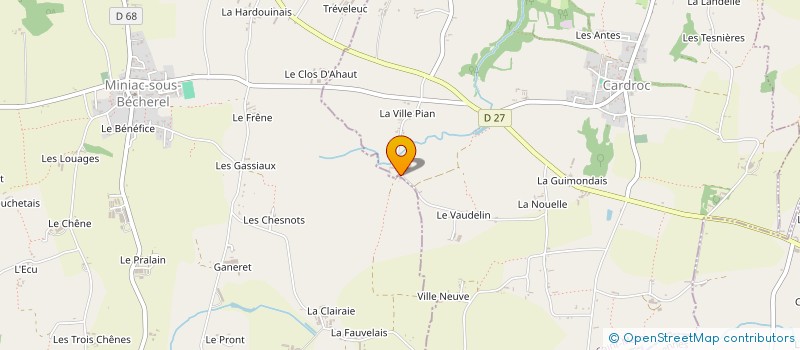 localisation de l'entreprise MONSIEUR REMI PAIN à QUEBRIAC