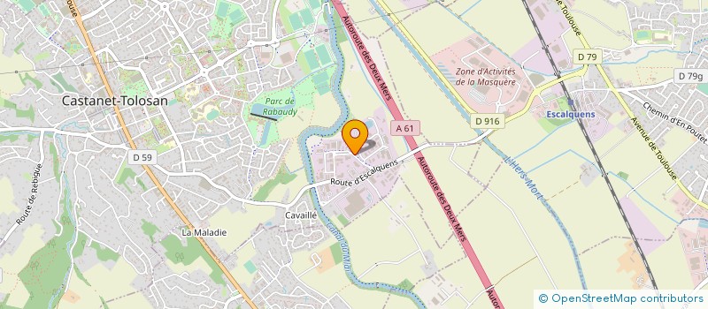 localisation de l'entreprise MONSIEUR REMI PALAZY à CASTANET-TOLOSAN
