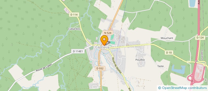 localisation de l'entreprise MONSIEUR REMI PALIS  CAPTIEUX