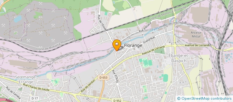 localisation de l'entreprise MONSIEUR REMI PAOLETTI  FLORANGE