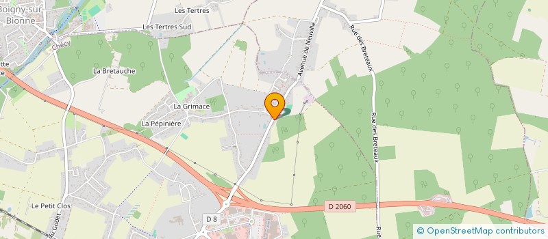 localisation de l'entreprise MONSIEUR REMI PARNAUD à CHECY