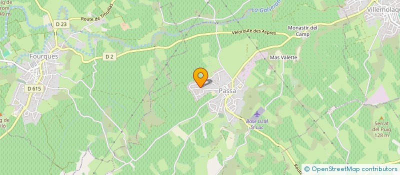 localisation de l'entreprise MONSIEUR REMI PARRA  PASSA