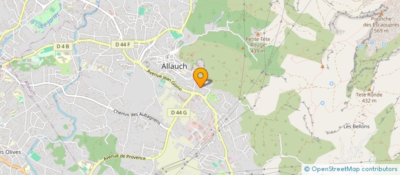 localisation de l'entreprise MONSIEUR REMI PEAUDEAU  ALLAUCH