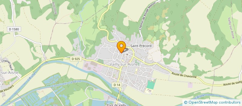 localisation de l'entreprise MONSIEUR REMI PELLETIER à VAILLY-SUR-AISNE