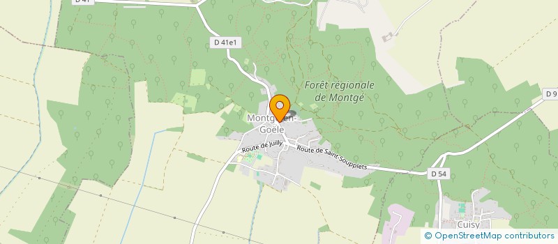 localisation de l'entreprise MONSIEUR REMI PELLETIER  MONTGE-EN-GOELE