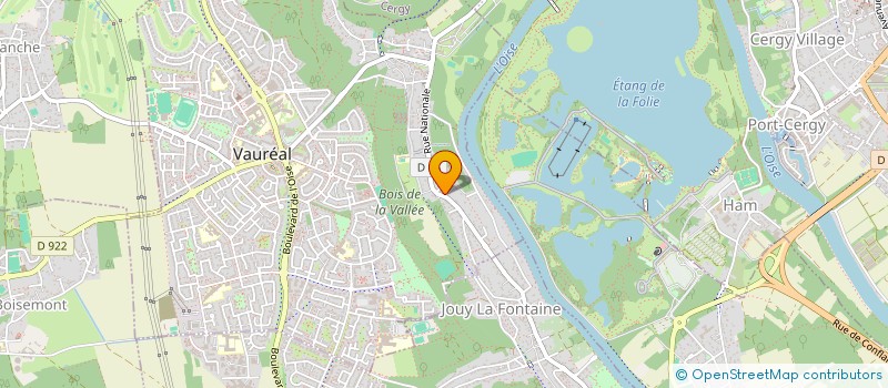 localisation de l'entreprise MONSIEUR REMI PELLEVILLAIN  VAUREAL