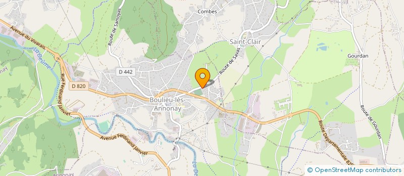 localisation de l'entreprise MONSIEUR REMI PEN  BOULIEU-LES-ANNONAY