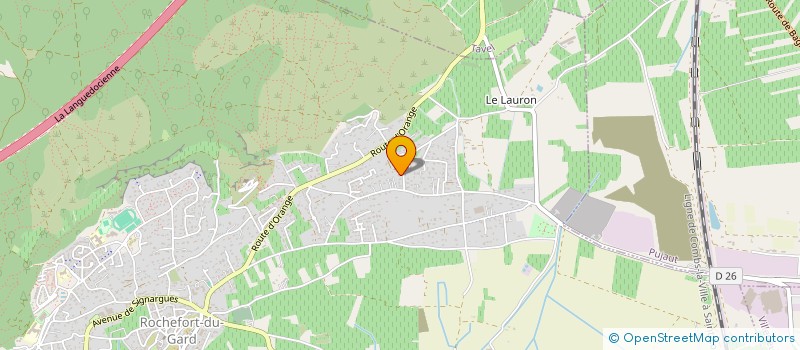 localisation de l'entreprise MONSIEUR REMI PERRICHON  ROCHEFORT-DU-GARD