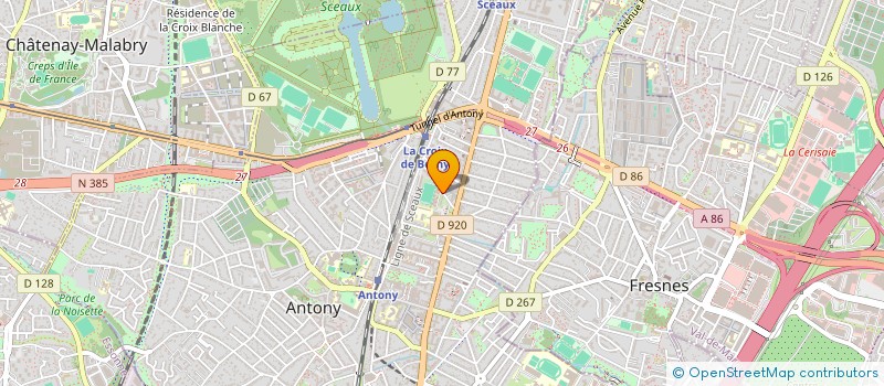 localisation de l'entreprise MONSIEUR REMI PERRIN à ANTONY
