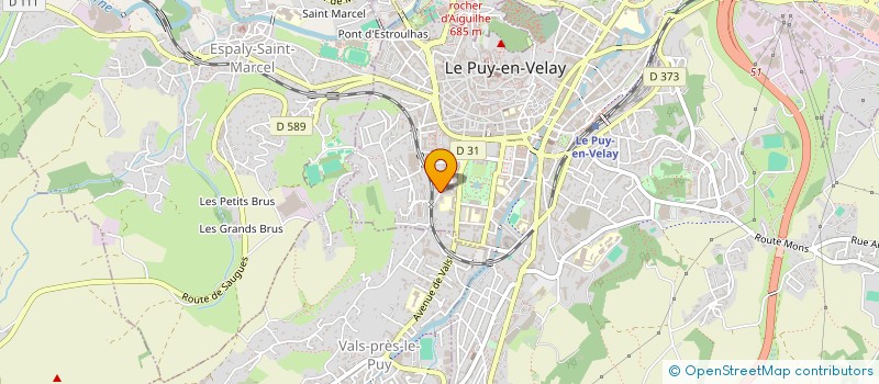 localisation de l'entreprise MONSIEUR REMI PETIOT à LE PUY-EN-VELAY