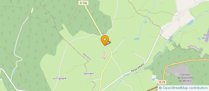 localisation de l'entreprise MONSIEUR REMI PETITEAU  MEILLERS