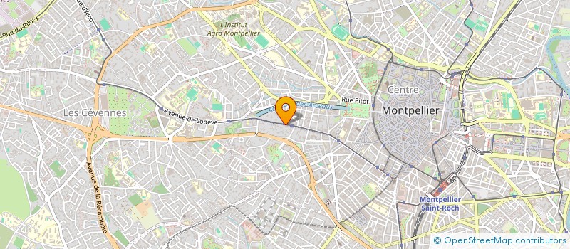 localisation de l'entreprise MONSIEUR REMI PETITET à MONTPELLIER