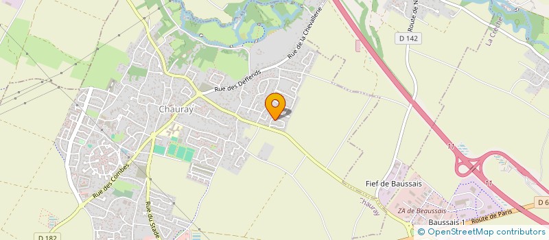 localisation de l'entreprise MONSIEUR REMI PICHAUD  CHAURAY