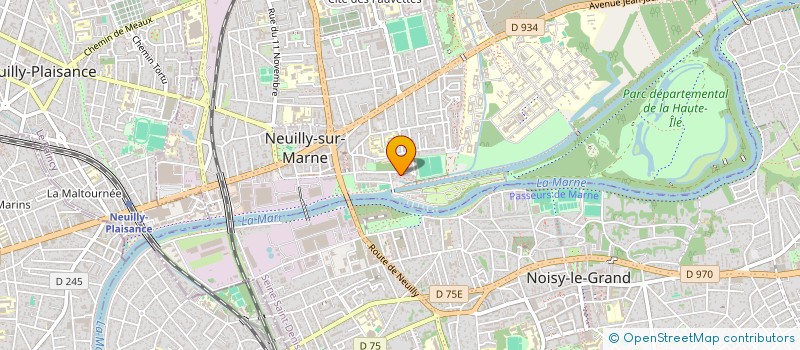 localisation de l'entreprise MONSIEUR REMI PILATE à NEUILLY-SUR-MARNE