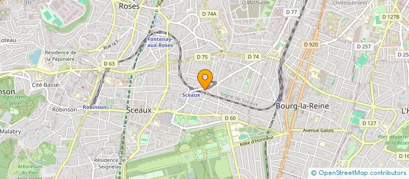 localisation de l'entreprise MONSIEUR REMI PILLOT à SCEAUX