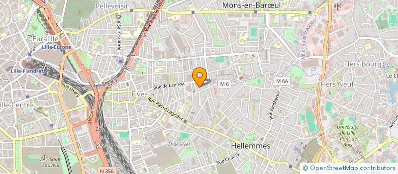 localisation de l'entreprise MONSIEUR REMI PIN à LILLE