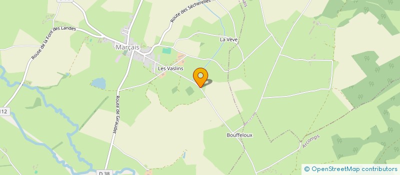 localisation de l'entreprise MONSIEUR REMI PINCON  MARCAIS