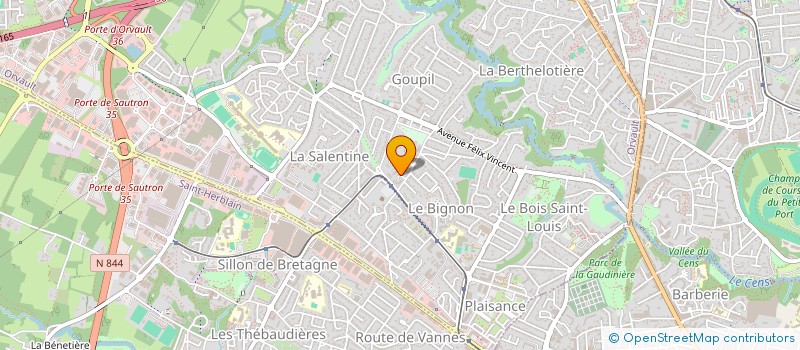 localisation de l'entreprise MONSIEUR REMI PIOGER à ORVAULT