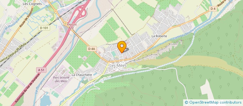 localisation de l'entreprise MONSIEUR REMI PISSEMBON  PEYRUIS