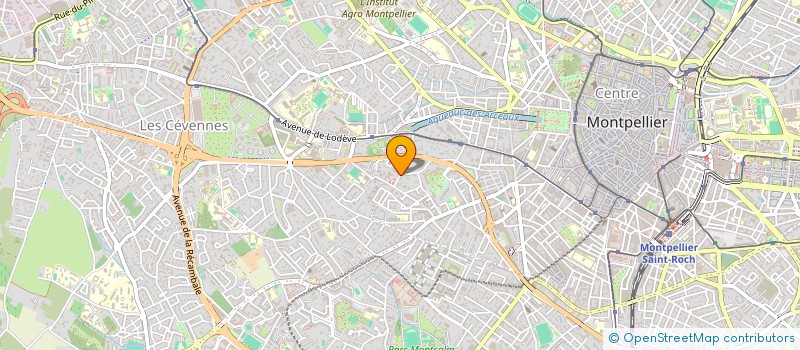 localisation de l'entreprise MONSIEUR REMI POIRIER à MONTPELLIER