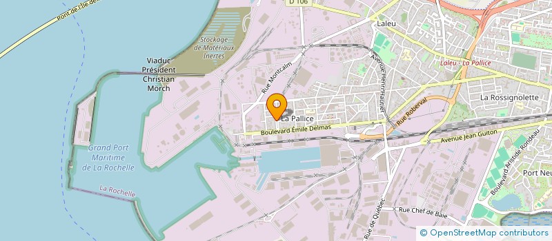 localisation de l'entreprise MONSIEUR REMI POLACK  LA ROCHELLE