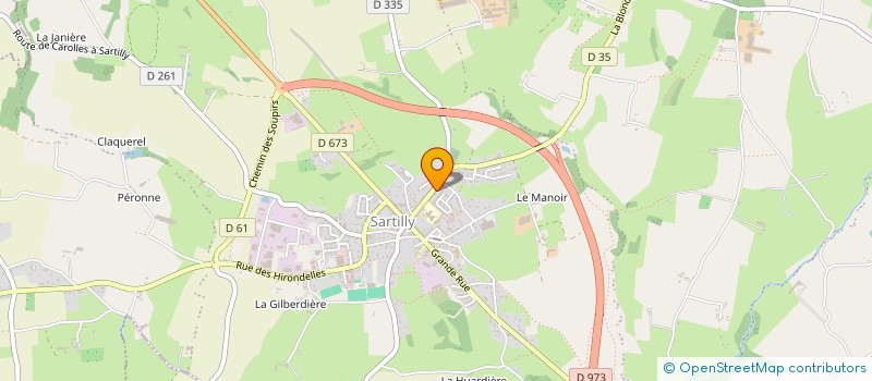 localisation de l'entreprise MONSIEUR REMI POLICE  SARTILLY-BAIE-BOCAGE