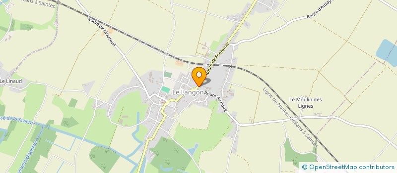 localisation de l'entreprise MONSIEUR REMI PORTELA  LE LANGON