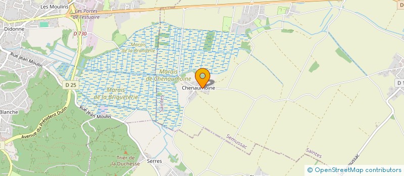 localisation de l'entreprise MONSIEUR REMI PORTIER  SEMUSSAC