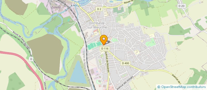 localisation de l'entreprise MONSIEUR REMI POSSAMAI  DOMBASLE-SUR-MEURTHE