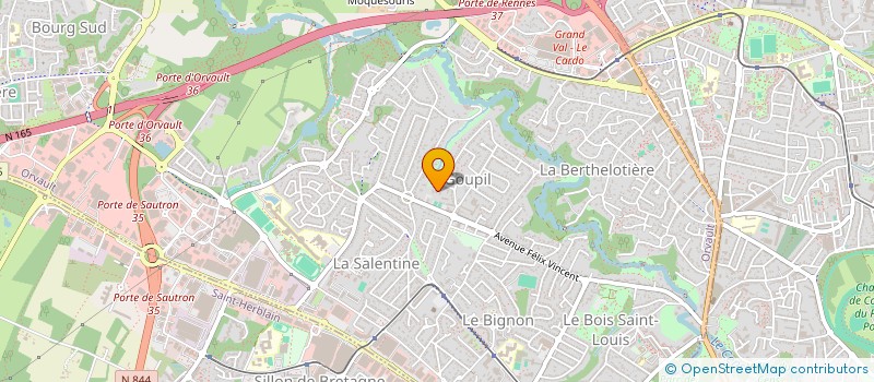 localisation de l'entreprise MONSIEUR REMI POSTOLLEC à ORVAULT