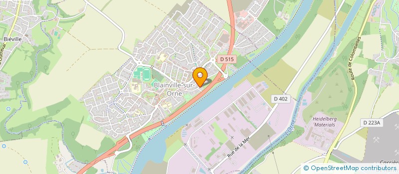 localisation de l'entreprise MONSIEUR REMI POULIQUEN  BLAINVILLE-SUR-ORNE