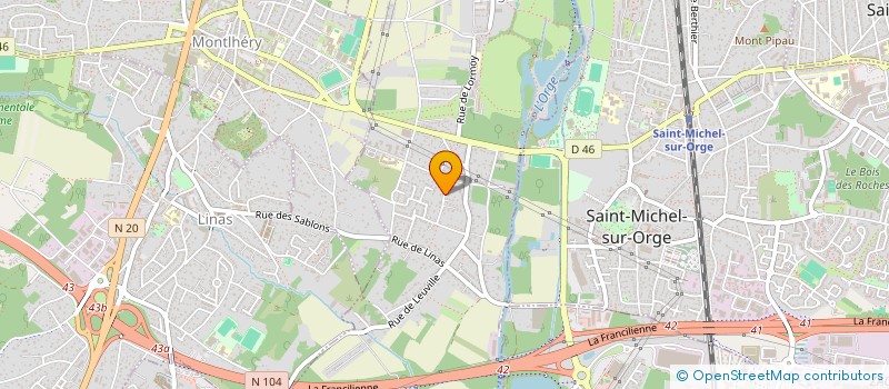 localisation de l'entreprise MONSIEUR REMI POULVEREL à LONGPONT-SUR-ORGE