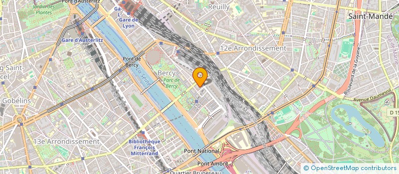 localisation de l'entreprise MONSIEUR REMI POUPINEL  PARIS