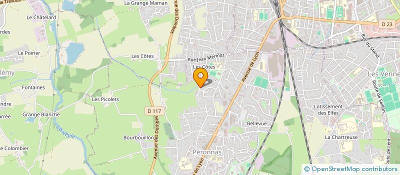 localisation de l'entreprise MONSIEUR REMI POUPON à PERONNAS