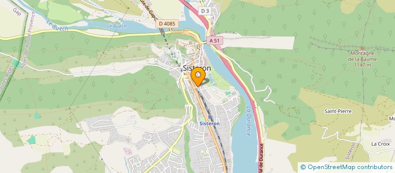 localisation de l'entreprise MONSIEUR REMI POURCHIER à SISTERON