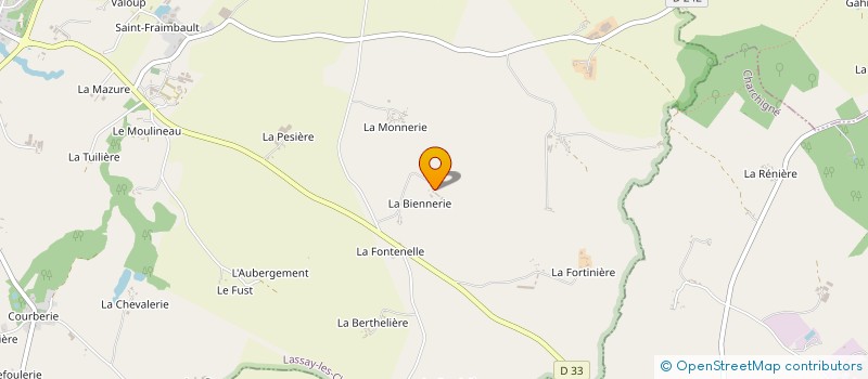 localisation de l'entreprise MONSIEUR REMI POUSSIER à LASSAY-LES-CHATEAUX