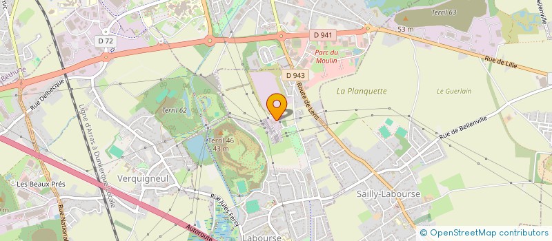 localisation de l'entreprise MONSIEUR REMI PRESSE  LABOURSE