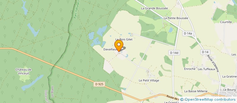 localisation de l'entreprise MONSIEUR REMI PROUTEAU à AZAY-LE-FERRON