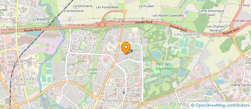 localisation de l'entreprise MONSIEUR REMI PROVOST à RENNES