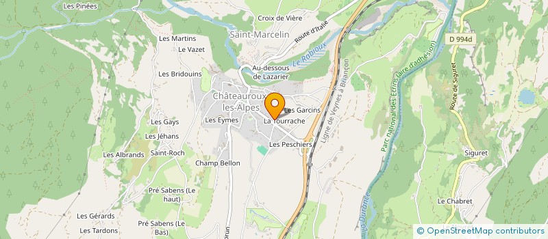 localisation de l'entreprise MONSIEUR REMI PUTOTO  BARATIER