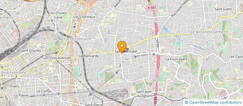 localisation de l'entreprise MONSIEUR REMI QUILES à MARSEILLE