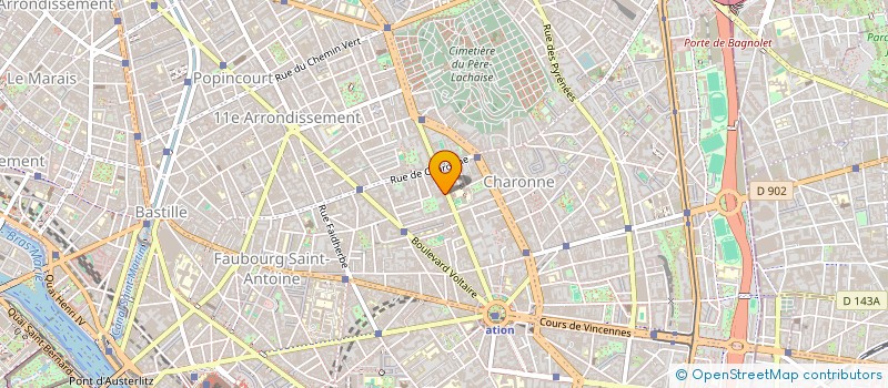 localisation de l'entreprise MONSIEUR REMI QUILLIET  PARIS