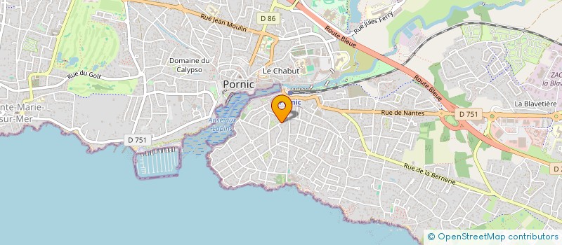 localisation de l'entreprise MONSIEUR REMI RABBE  PORNIC