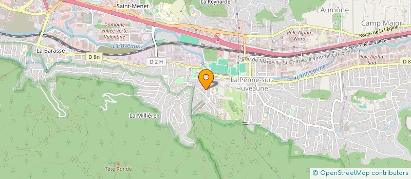 localisation de l'entreprise MONSIEUR REMI RAMENTOL PERICAS  VIRY