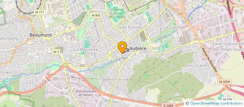 localisation de l'entreprise MONSIEUR REMI RAMIN à AUBIERE