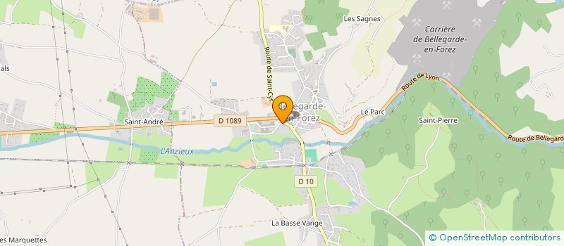 localisation de l'entreprise MONSIEUR REMI RELAVE  BELLEGARDE-EN-FOREZ