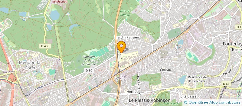 localisation de l'entreprise MONSIEUR REMI REMMANI à CLAMART