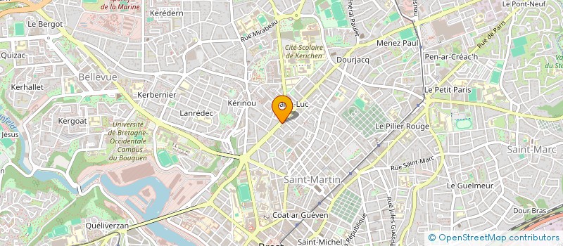 localisation de l'entreprise MONSIEUR REMI RENAUDIE à BREST